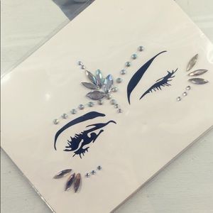 Gypsy face jewels